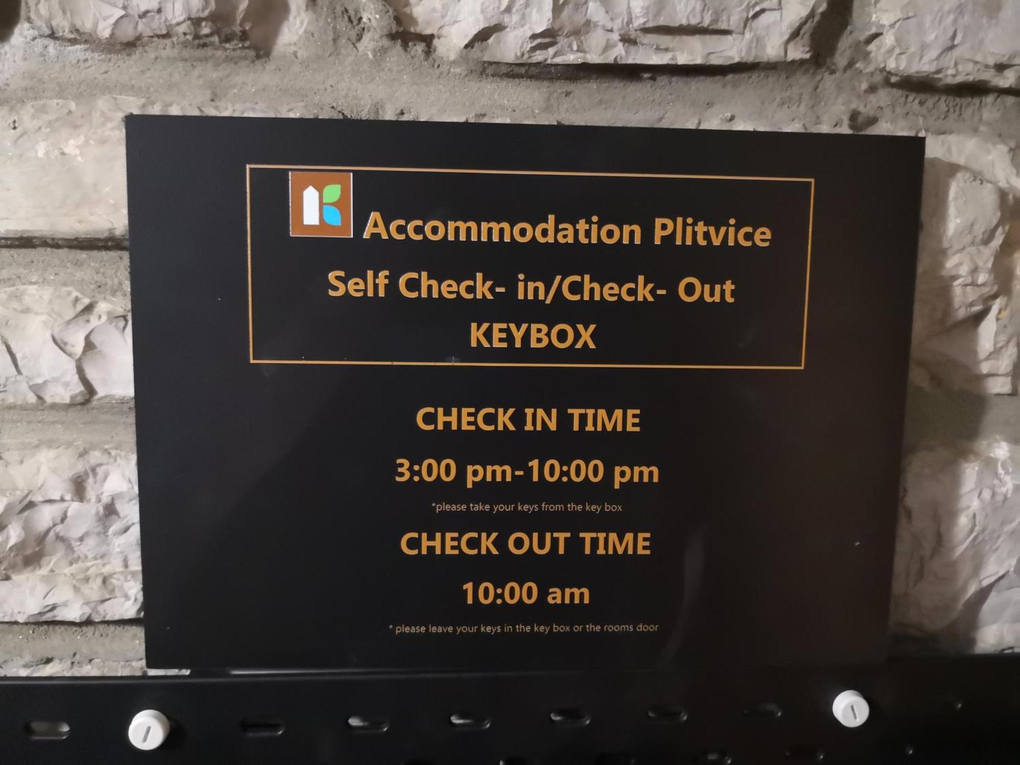 Accommodation Plitvice Кореница Экстерьер фото